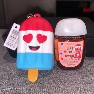 Bath & Body Works Ice Cream Pocketbac Holder w/Sani